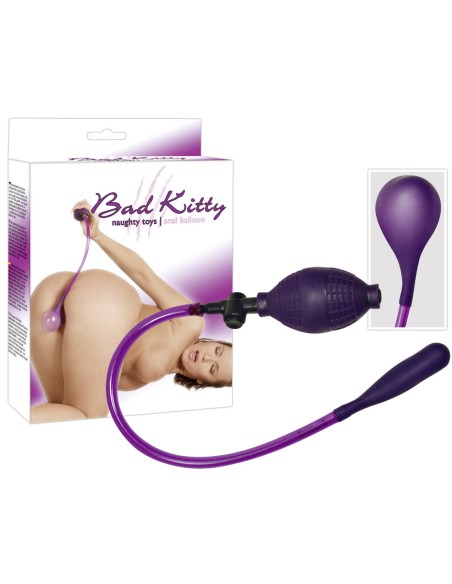 Plug gonflable Ballon Bad kitty 8 x 9cm Violet Plug gonflable Ballon Bad kitty 8 x 9cm Violet