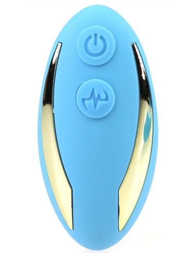 Cockring vibrant Shark 29mm Bleu