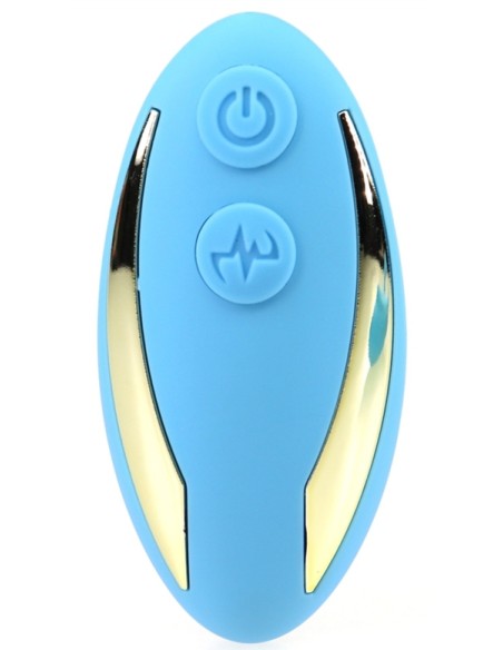 Cockring vibrant Shark 29mm Bleu