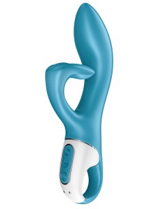 Vibro Rabbit EMBRACE ME Satisfyer 20cm Bleu
