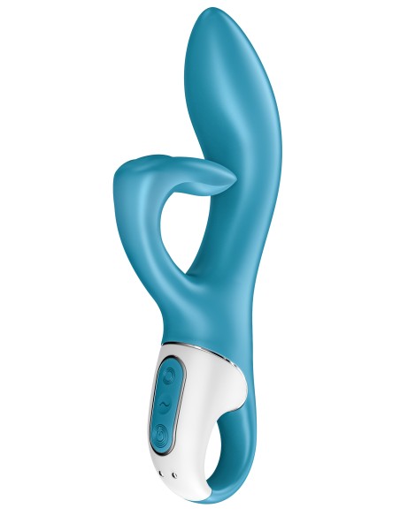 Vibro Rabbit EMBRACE ME Satisfyer 20cm Bleu