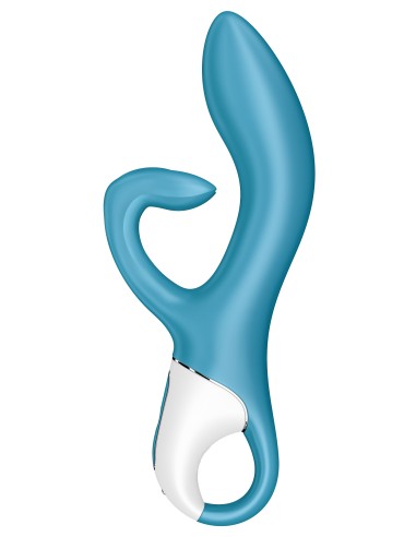 Vibro Rabbit EMBRACE ME Satisfyer 20cm Bleu