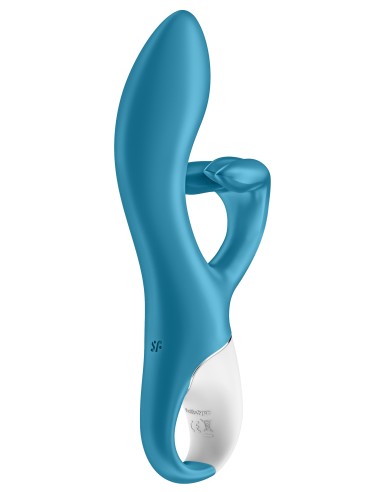 Vibro Rabbit EMBRACE ME Satisfyer 20cm Bleu