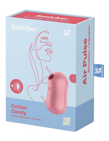 Stimulateur de clitoris Cotton Candy Satisfyer Rose