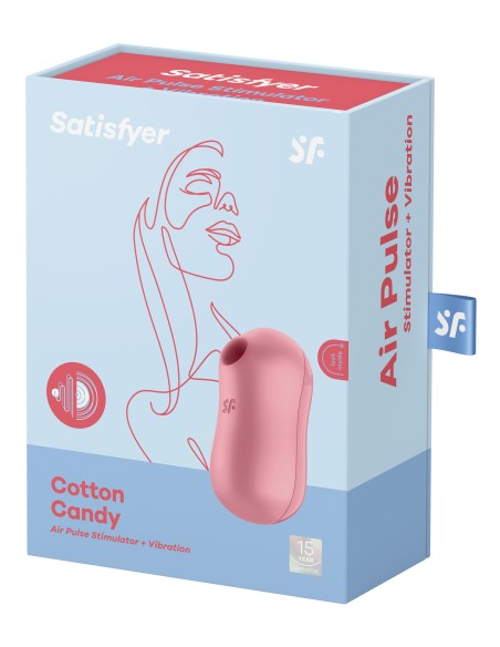 Stimulateur de clitoris Cotton Candy Satisfyer Rose