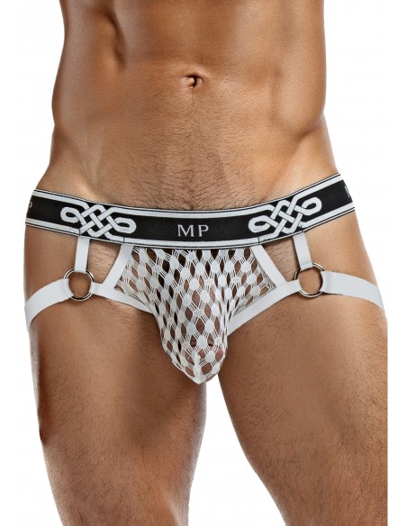 Jock Ring PEEP SHOW Blanc