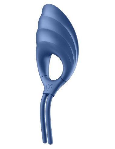 Cockring vibrant Swordsman Satisfyer Bleu