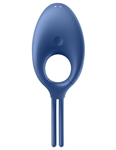 Cockring vibrant Swordsman Satisfyer Bleu