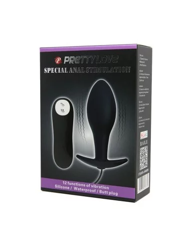 Plug vibrant Pretty Love Silicone 8 x 3cm