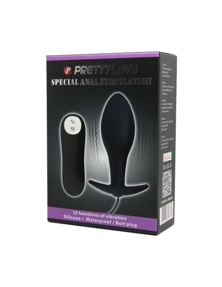 Plug vibrant Pretty Love Silicone 8 x 3cm