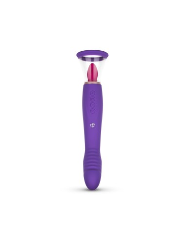 Stimulateur de clitoris et point G Pleasure Pump 26cm