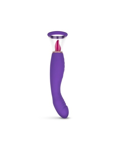 Stimulateur de clitoris et point G Pleasure Pump 26cm