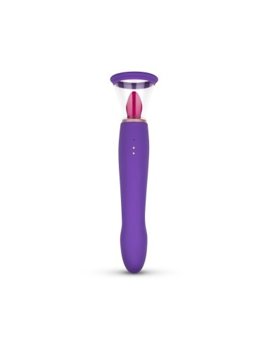 Stimulateur de clitoris et point G Pleasure Pump 26cm