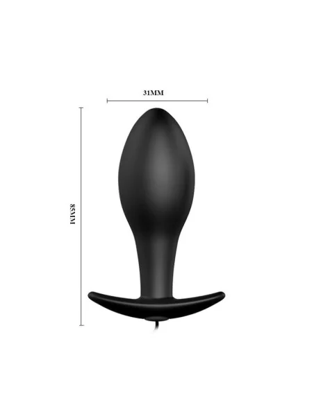 Plug vibrant Pretty Love Silicone 8 x 3cm