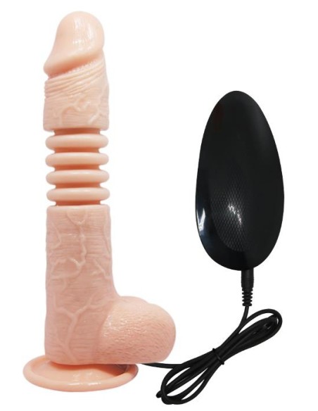 Gode vibrant à poussée Thunder Up 17 x 4cm