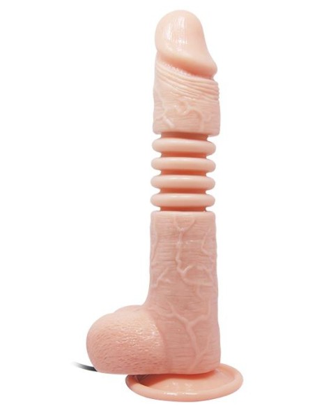 Gode vibrant à poussée Thunder Up 17 x 4cm