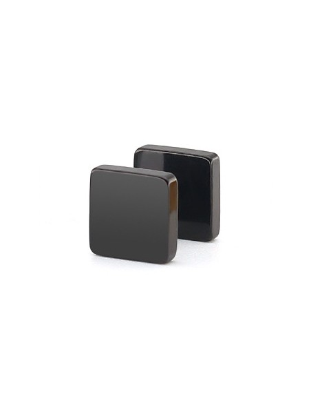 Clou d'oreille SQUARE Noir Clou d'oreille SQUARE Noir