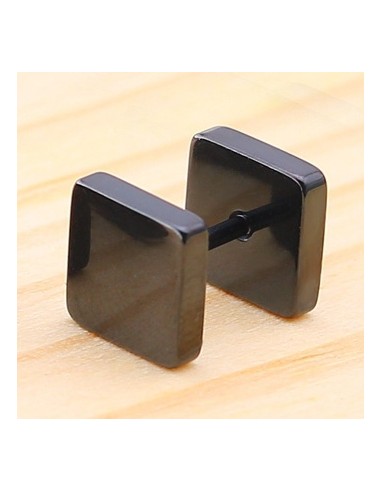 Clou d'oreille SQUARE Noir