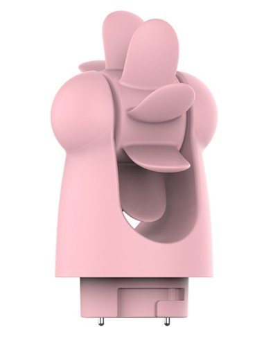 Stimulateur de clitoris rotatif Magic Roll 13cm Rose