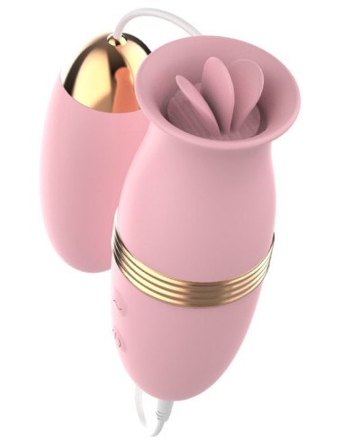 Stimulateur de clitoris Lilo Tongue Rose