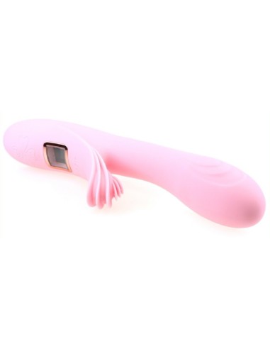 Vibro Rabbit chauffant Lilo Heat 23cm Rose