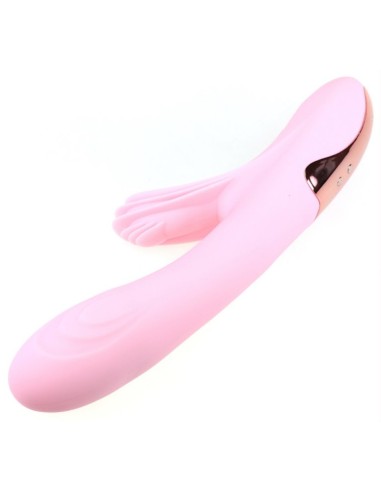 Vibro Rabbit chauffant Lilo Heat 23cm Rose