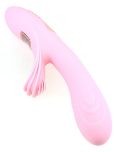 Vibro Rabbit chauffant Lilo Heat 23cm Rose