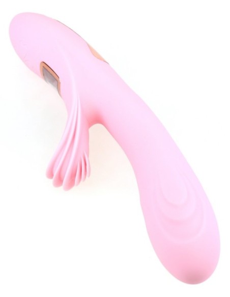 Vibro Rabbit chauffant Lilo Heat 23cm Rose