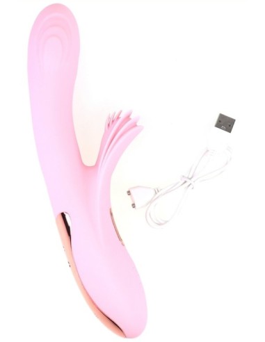 Vibro Rabbit chauffant Lilo Heat 23cm Rose