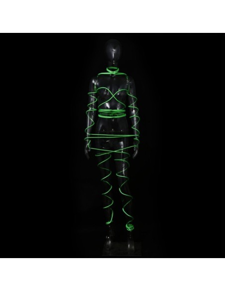 Corde de bondage Luminous 5M Verte