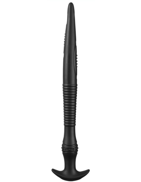 Gode long Vikaelis L 45 x 4.5 cm Noir Gode long Vikaelis L 45 x 4.5 cm Noir