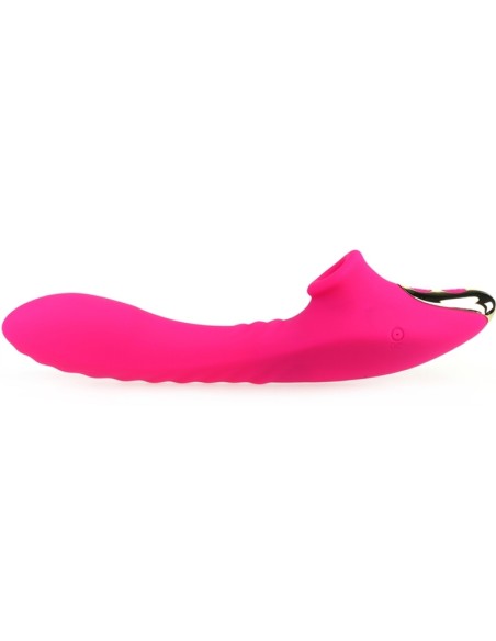 Stimulateur de clitoris et Point G Dudu 20cm Rose
