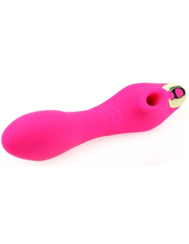 Stimulateur de clitoris et Point G Dudu 20cm Rose