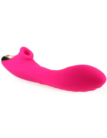 Stimulateur de clitoris et Point G Dudu 20cm Rose