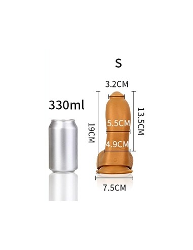 Gode silicone Ashika S 14 x 5.5cm