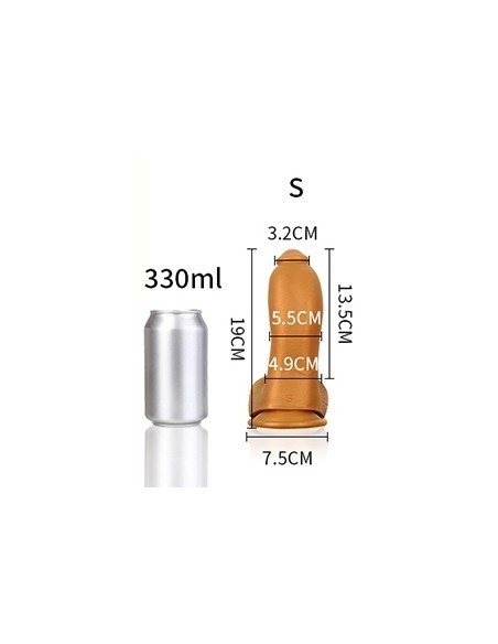 Gode silicone Ashika S 14 x 5.5cm Gode silicone Ashika S 14 x 5.5cm