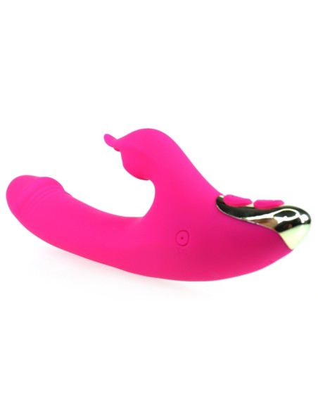 Vibro Rabbit à aspiration Amant Vibe 22cm Rose Vibro Rabbit à aspiration Amant Vibe 22cm Rose