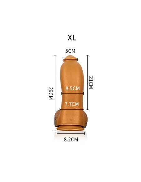 Gode silicone Ashika XL 21 x 8.5cm