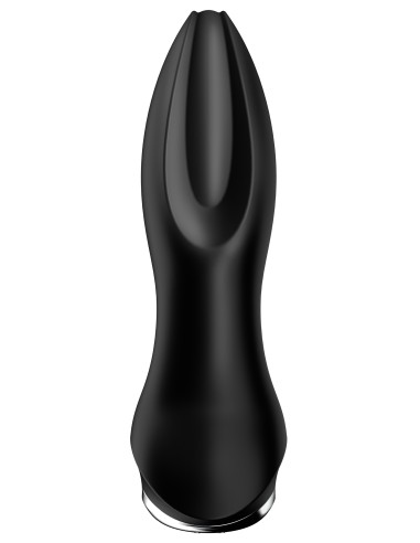 Plug vibrant connecté Rotator 2 Satisfyer 10 x 4cm Noir