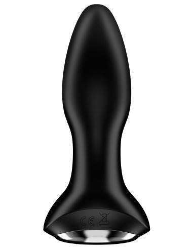 Plug vibrant connecté Rotator 2 Satisfyer 10 x 4cm Noir