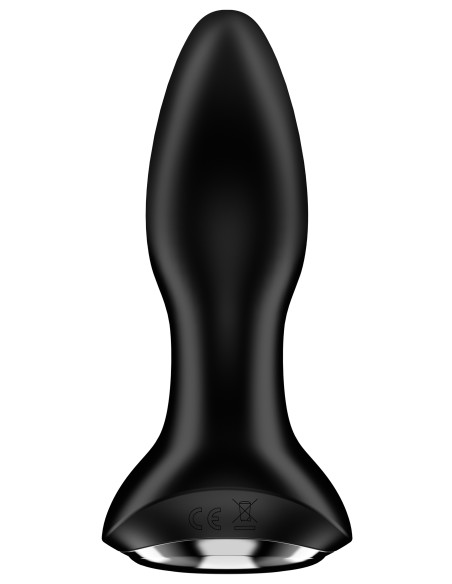Plug vibrant connecté Rotator 2 Satisfyer 10 x 4cm Noir