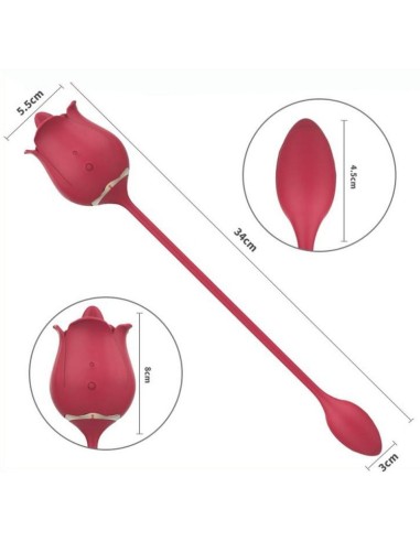 Accessoire Anulingus Twin Blossoms Rose