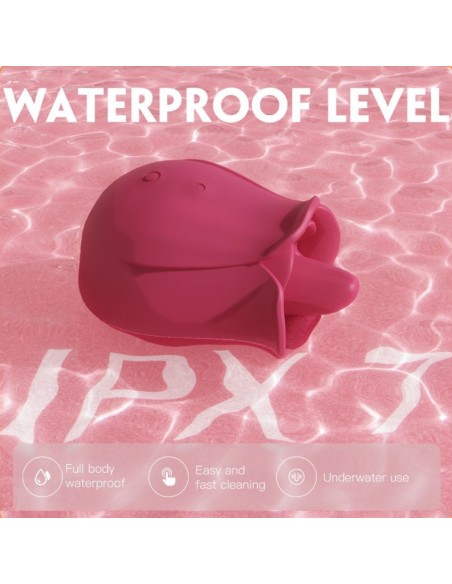 Accessoire Anulingus Rose Pro 4 - 9 Vibrations