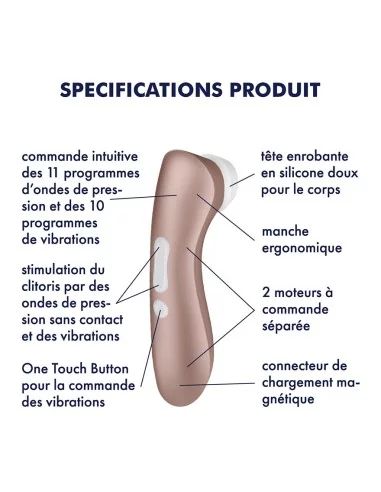 Satisfyer Pro 2 Vibration - Bronze