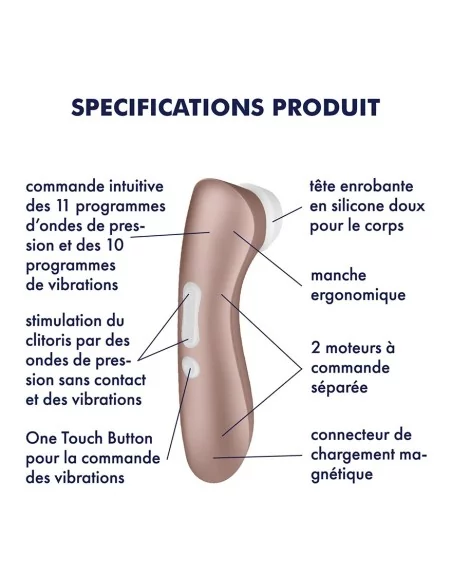Satisfyer Pro 2 Vibration - Bronze Satisfyer Pro 2 Vibration - Bronze