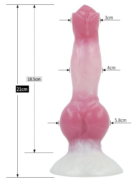 Gode monster Sobak 18 x 6cm