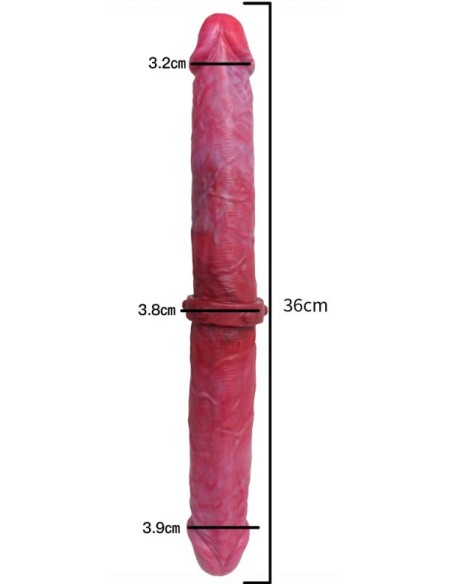 Double gode Duo Real 36 x 4.3cm Double gode Duo Real 36 x 4.3cm