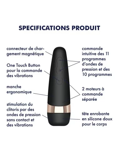 Satisfyer Pro 3 Vibration - noir