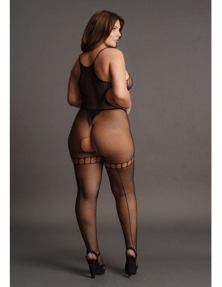 Combinaison Grande Taille DUO NET Noire