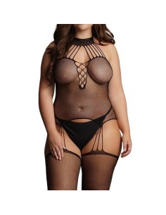 Body Porte-Jarretelles CHOKER FISHNET Noir